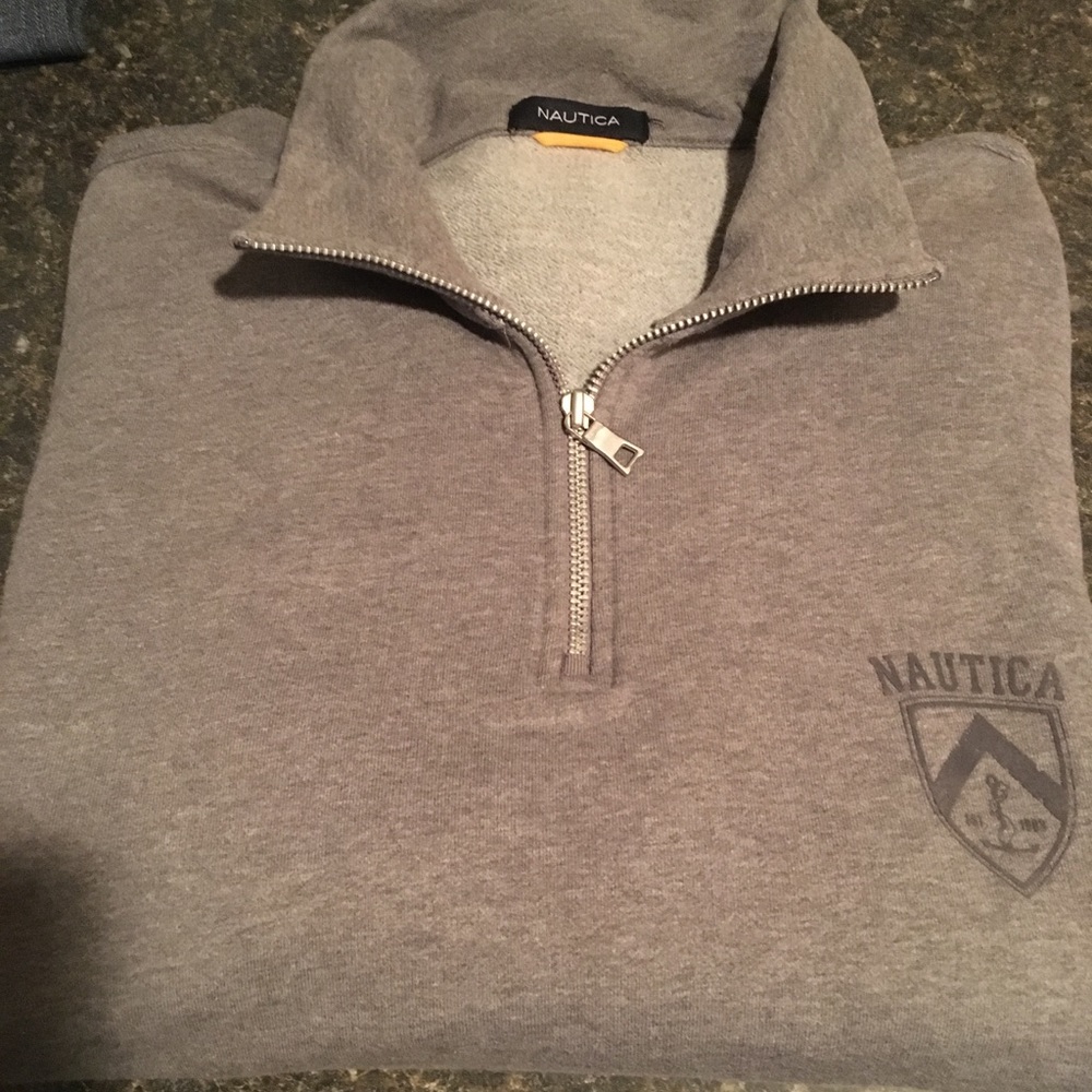 Men’s Nautica tall XL 1/2 zip up sweatshirt